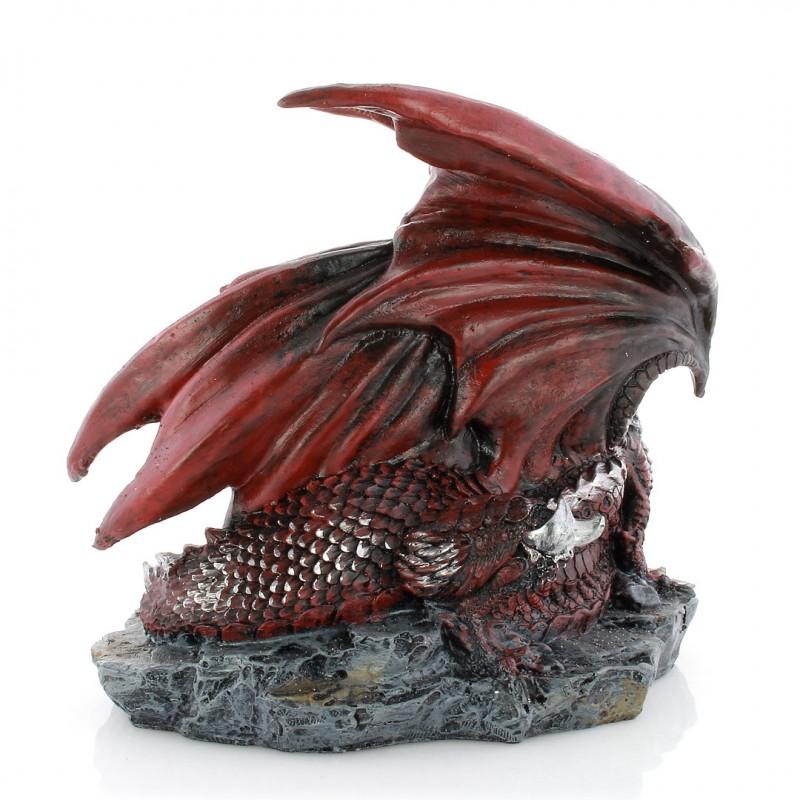 Drachenmutter mit Babydrache
