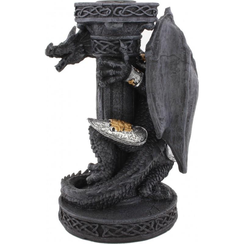 Drache mit Spiegel Seitenansicht