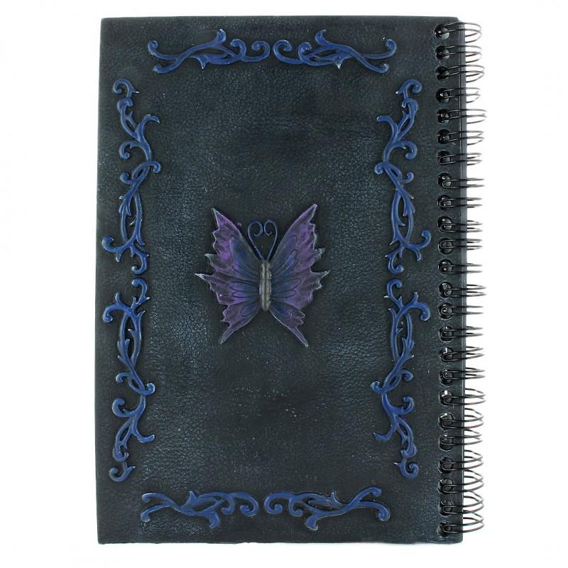 Notizbuch blaue Elfe mit Kugelschreiber